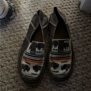 Ariat Women's Buffalo Pattern Sneakers